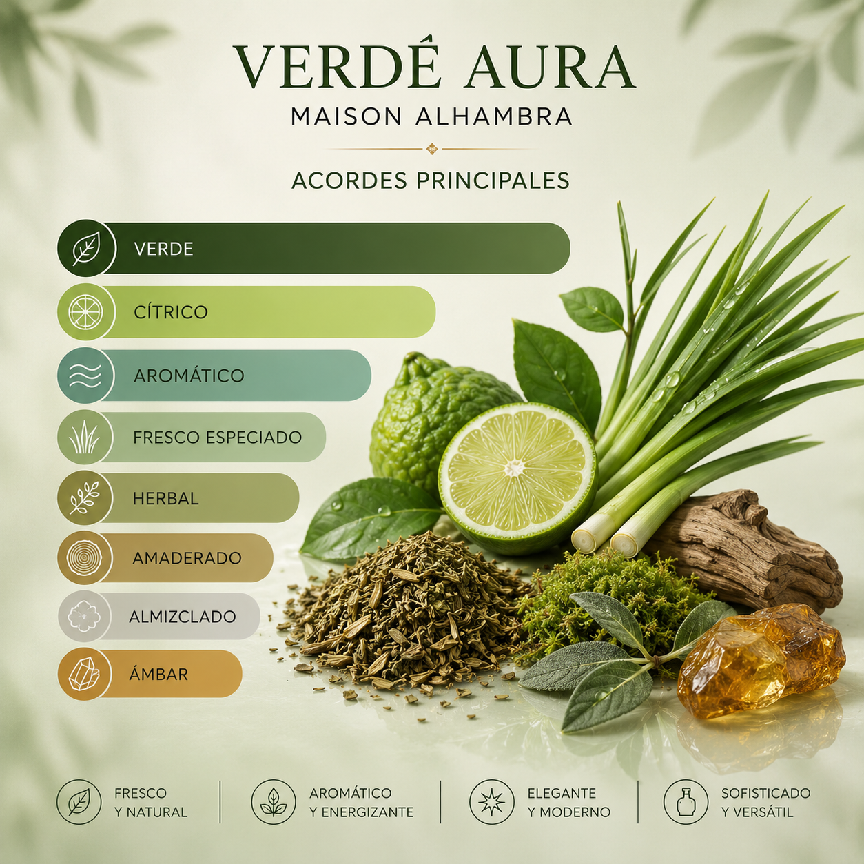 Decants Jean Lowe Verdé Aura EDP – Maison Alhambra Unisex Decant de Perfume Maison Alhambra