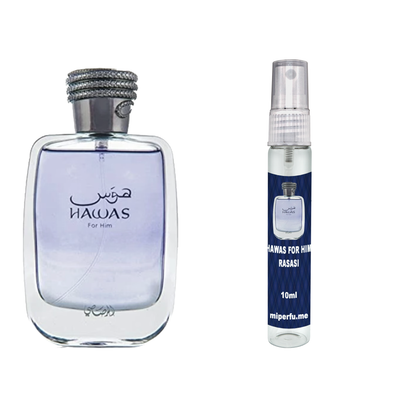 Decant Hawas For Him EDP 3ml, 5ml, 10ml para Hombre - Rasasi Perfume Rasasi Decant 10ml