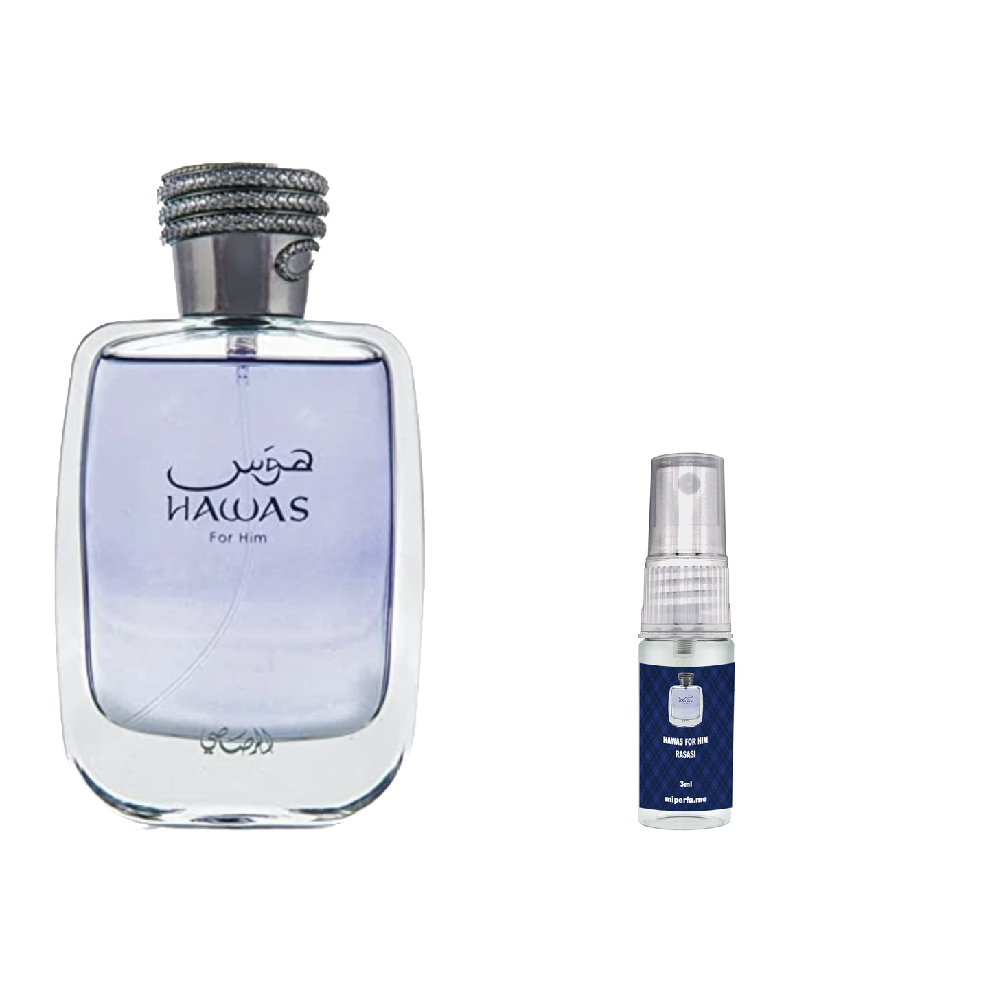 Decant Hawas For Him EDP 3ml, 5ml, 10ml para Hombre - Rasasi Perfume Rasasi Decant de 3ml