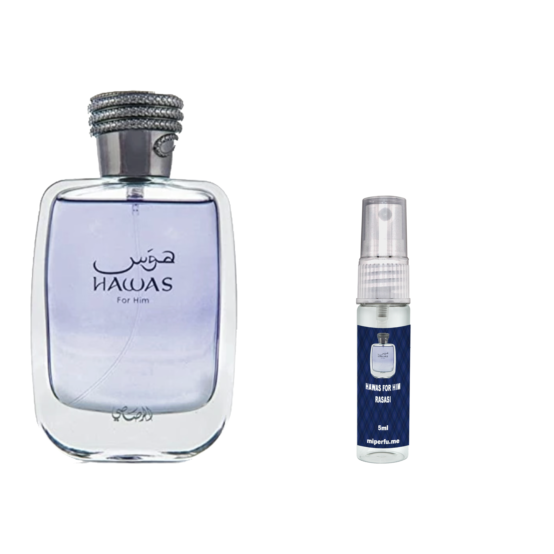 Decant Hawas For Him EDP 3ml, 5ml, 10ml para Hombre - Rasasi Perfume Rasasi Decant 5ml