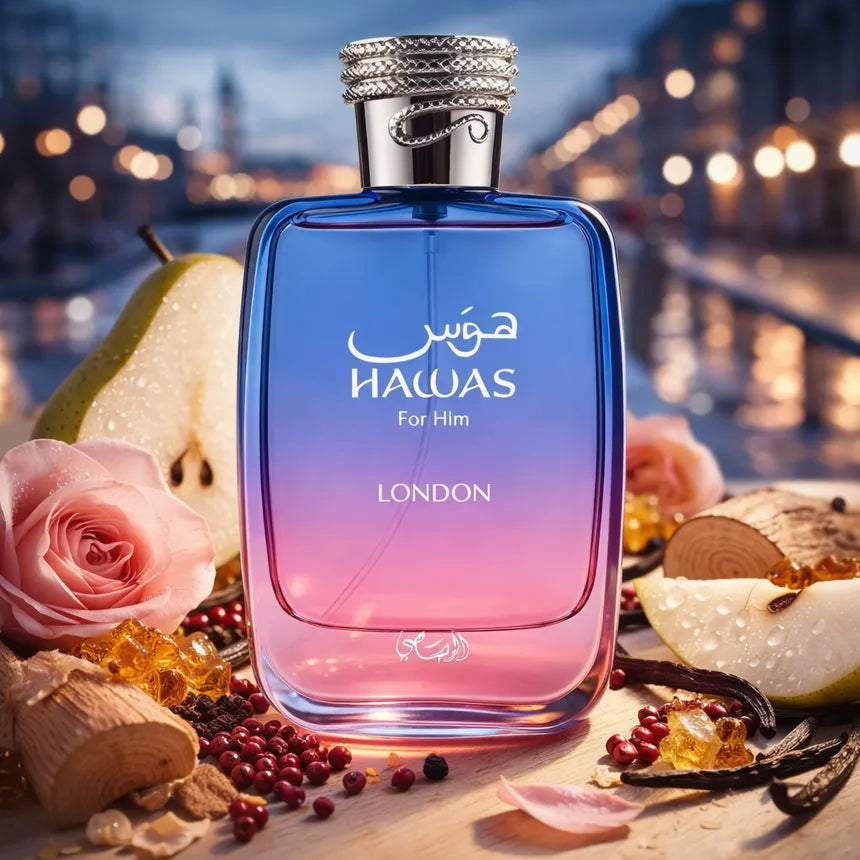 Decant Hawas London EDP 3ml, 5ml, 10ml – Rasasi Hombre Perfume Rasasi