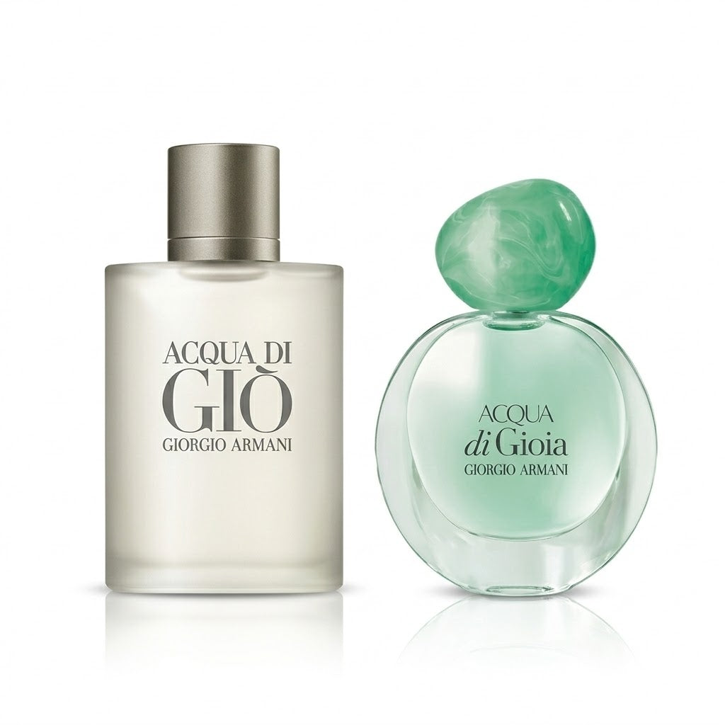 Set Miniaturas Acqua di Giò EDT & Acqua di Gioia EDP 5ml mini perfumes – Giorgio Armani Perfume Giorgio Armani
