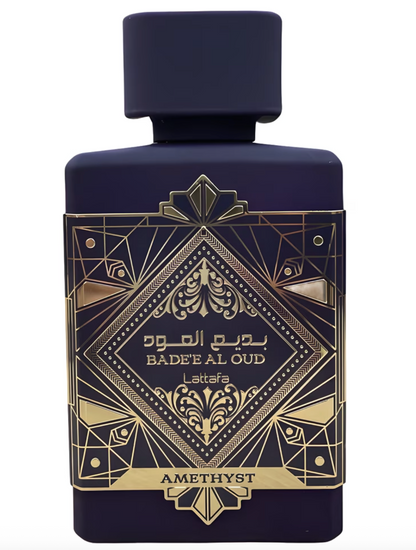 Bade'e Al Oud Amethyst EDP 100ml – Lattafa Unisex Perfume Lattafa