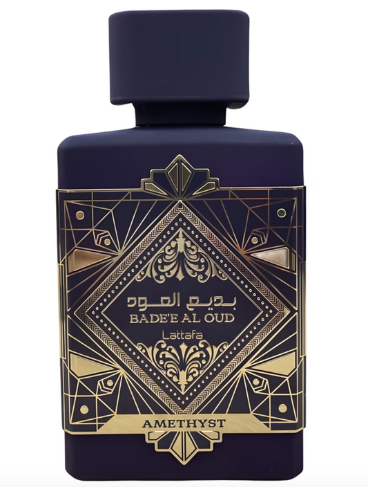 Bade'e Al Oud Amethyst EDP 100ml – Lattafa Unisex Perfume Lattafa