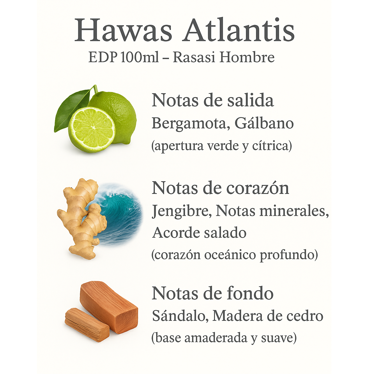 Hawas Atlantis EDP 100ml – Rasasi Hombre Perfume Rasasi