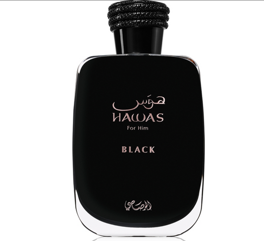 Hawas Black EDP 100ml – Rasasi Hombre Perfume Rasasi