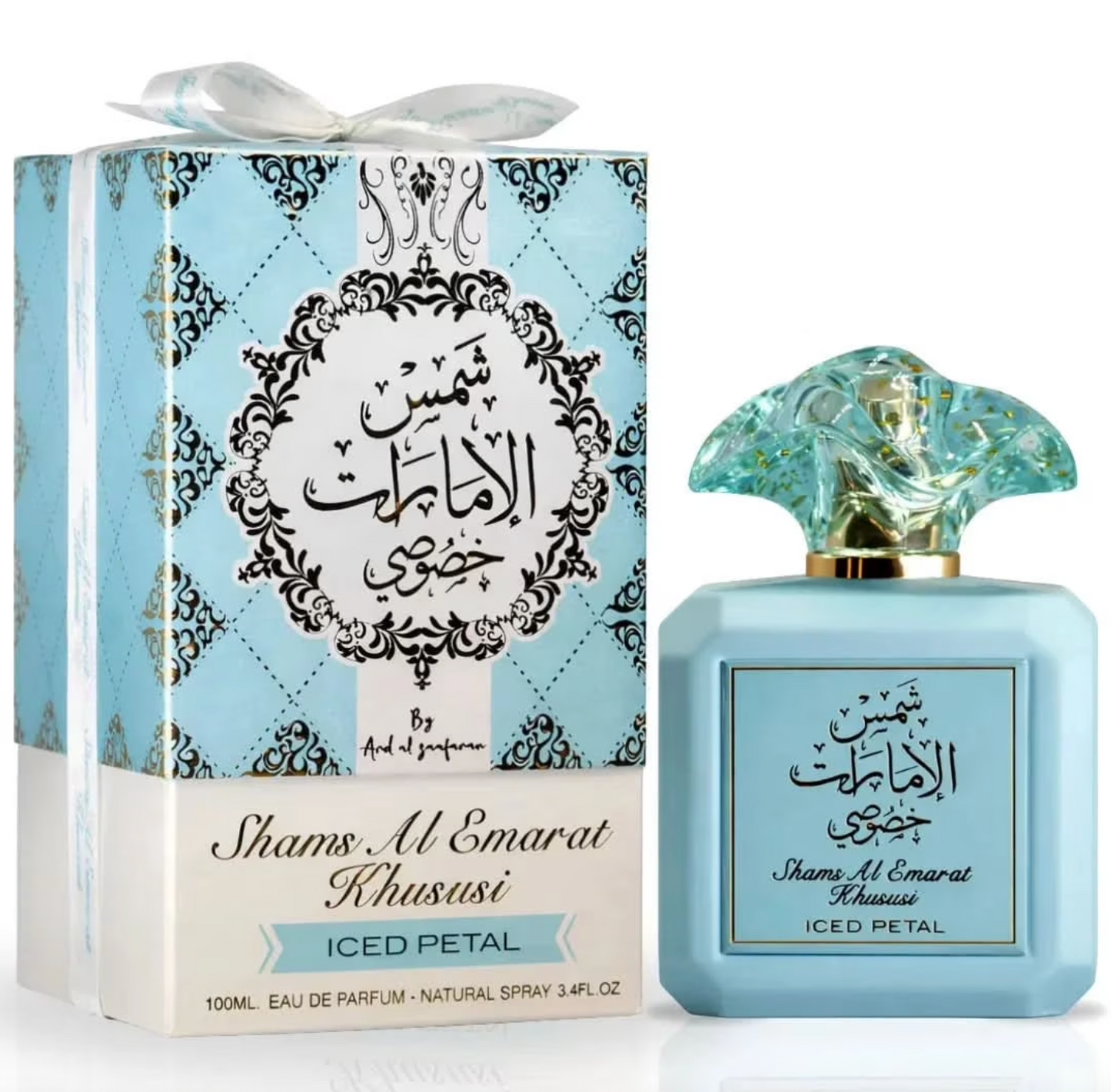 Shams Al Emarat Khususi Iced Petal EDP 100ml – Ard Al Zaafaran Mujer Perfume Ard Al Zaafaran
