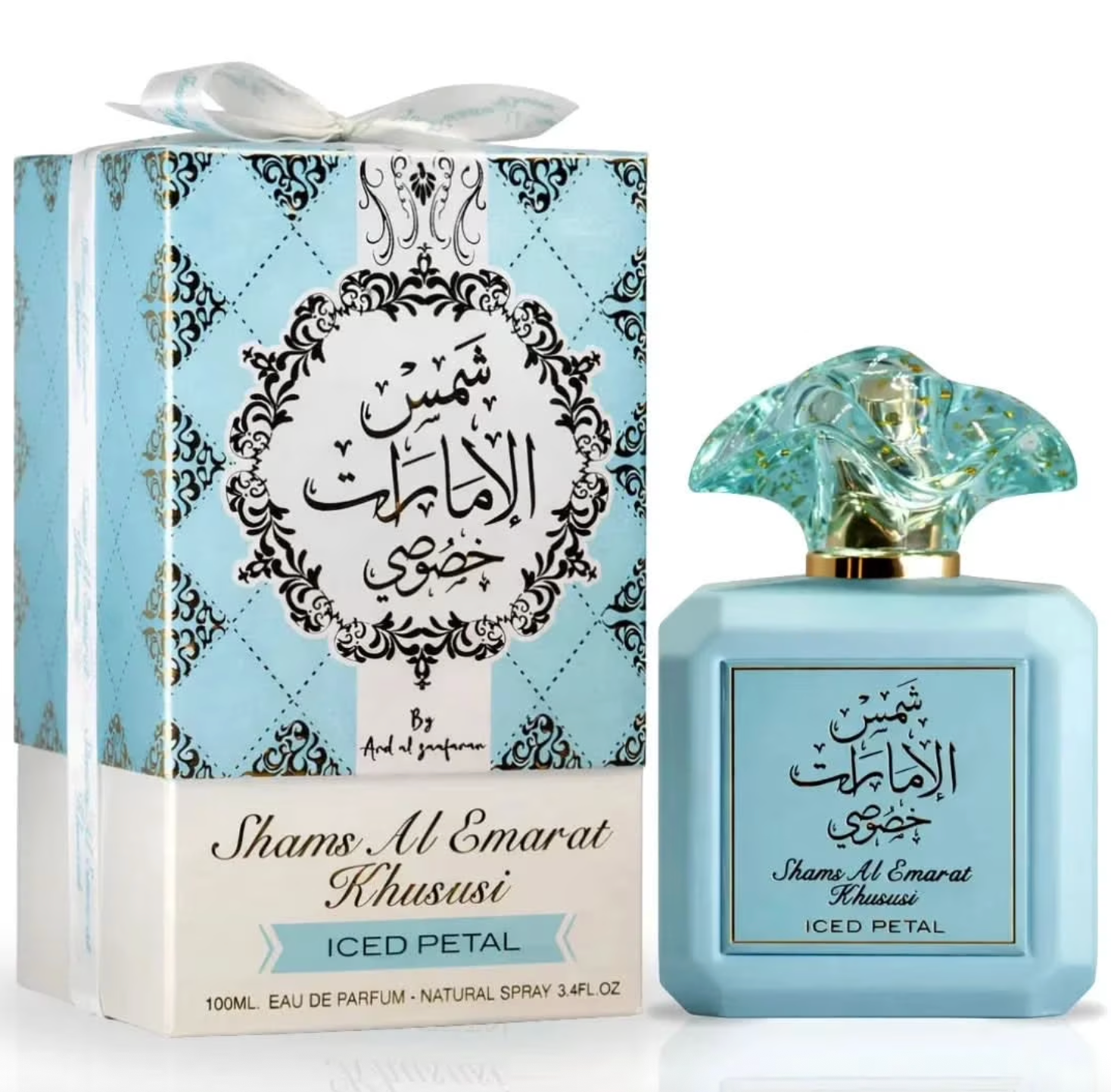 Shams Al Emarat Khususi Iced Petal EDP 100ml – Ard Al Zaafaran Mujer Perfume Ard Al Zaafaran