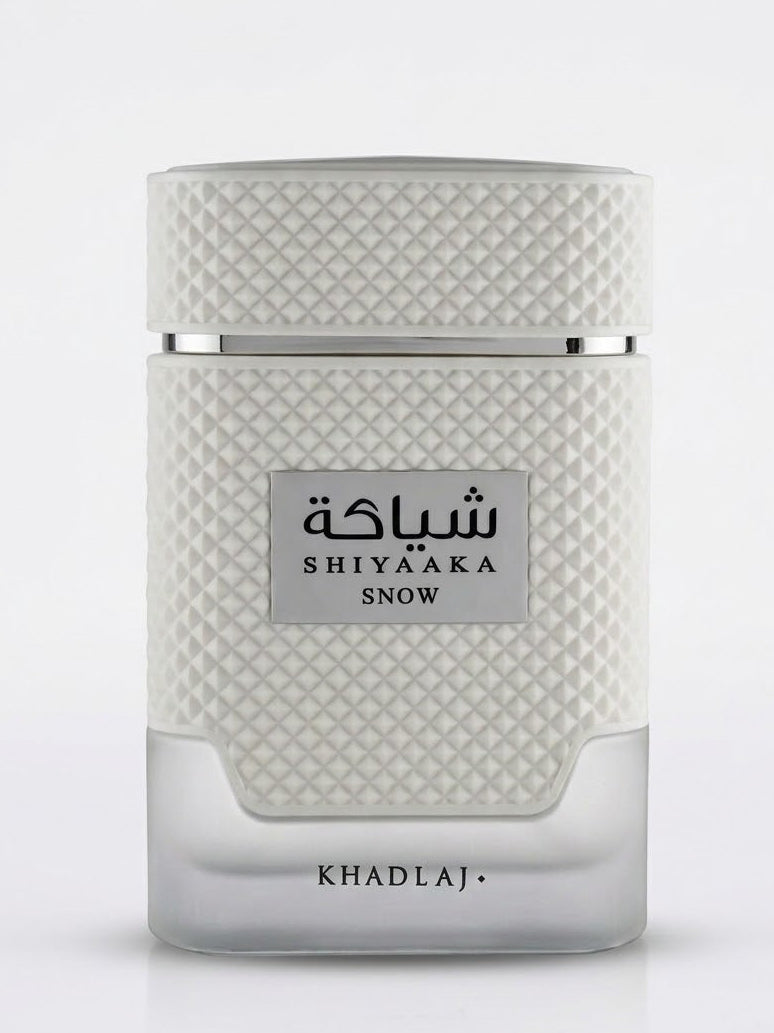 Decant Shiyaaka Snow EDP 3ml, 5ml, 10ml – Khadlaj Unisex Perfume Khadlaj