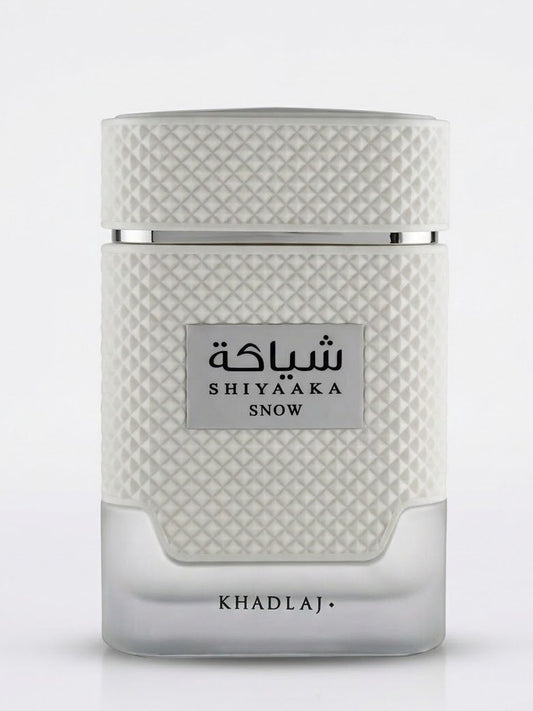 Decant Shiyaaka Snow EDP 3ml, 5ml, 10ml – Khadlaj Unisex Perfume Khadlaj