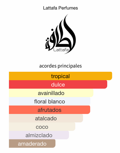 Yara Tous EDP 100ml – Lattafa Mujer Perfume Lattafa